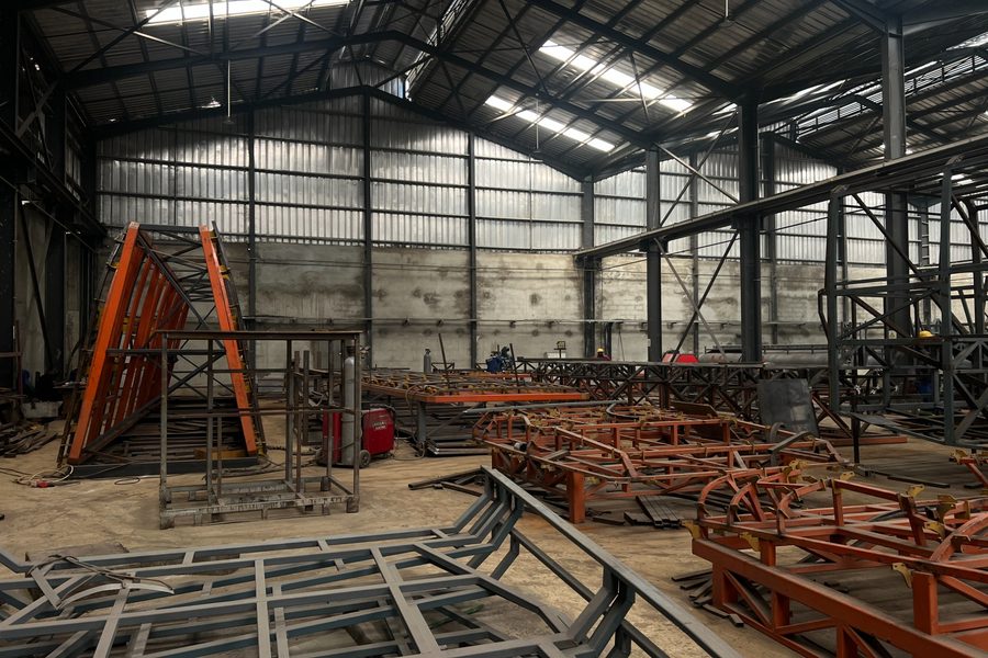 Greenfield factory production line